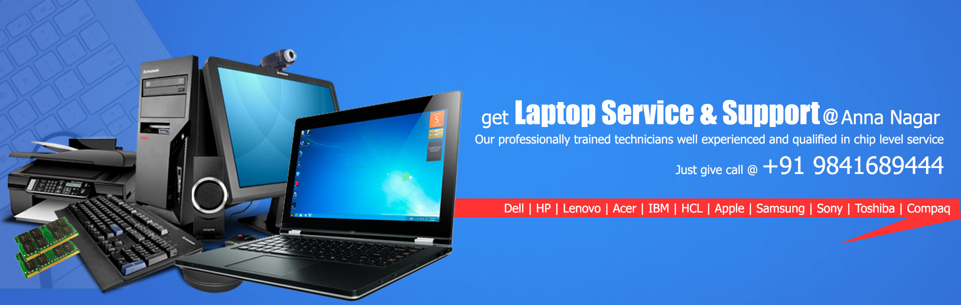 laptop service center in anna nagar, dell, hp, lenovo, acer